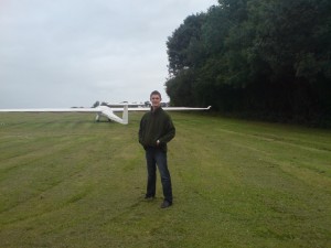 gliding... and yes that is a private airfield 